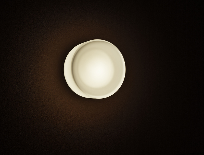 FlatWhite W1 Opal Wall Light