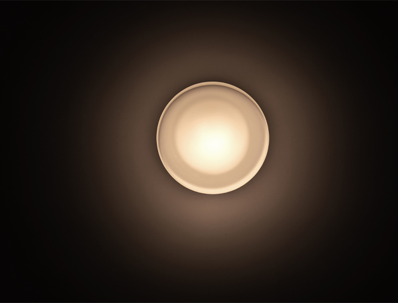 FlatWhite W1 Opal Wall Light