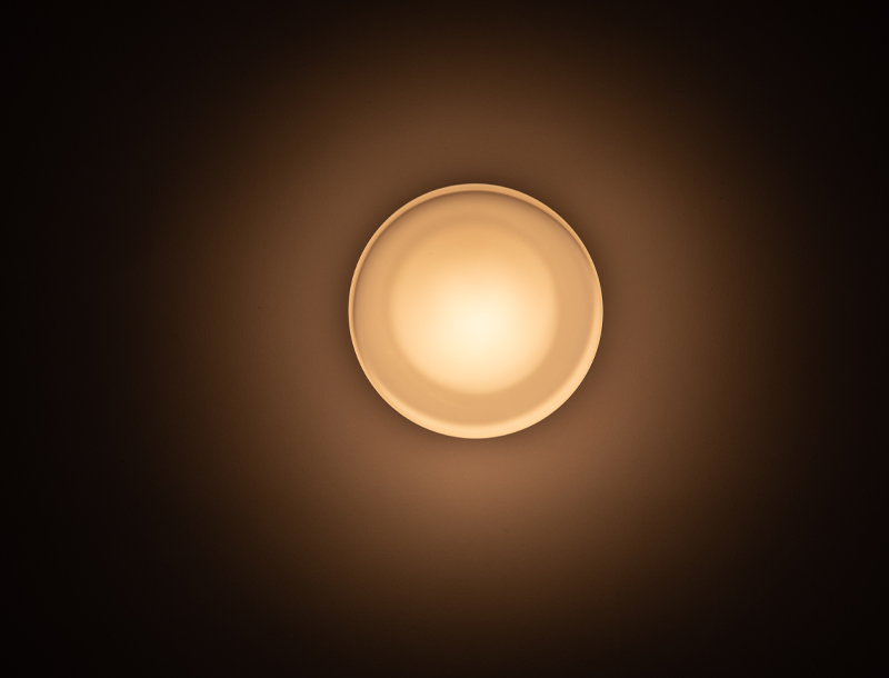 FlatWhite W1 Opal Wall Light