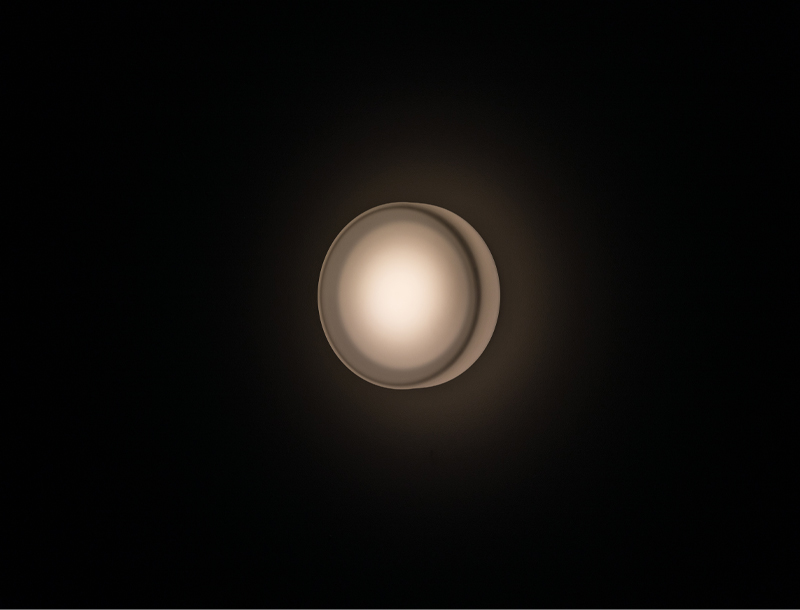 FlatWhite W2 Opal Wall Light