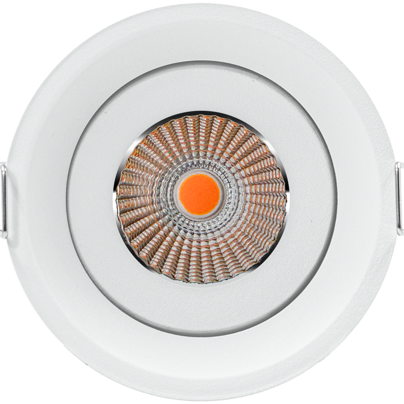 LED Starr Adjustable HERO ECO 9W - Matt White Round