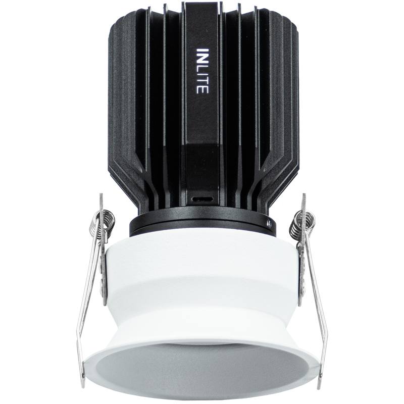 LED Starr Adjustable SUPER HERO XP - Matt White Round