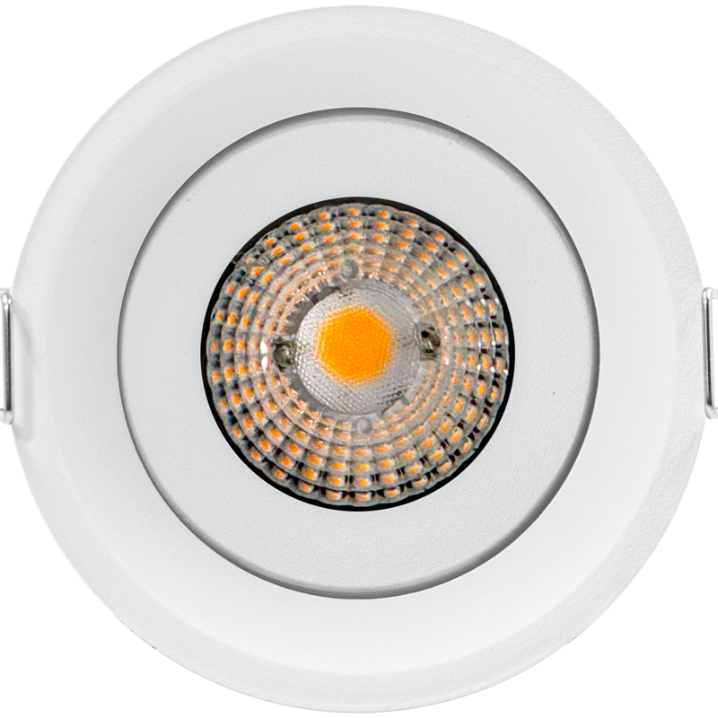 LED Starr Adjustable SUPER HERO XP - Matt White Round