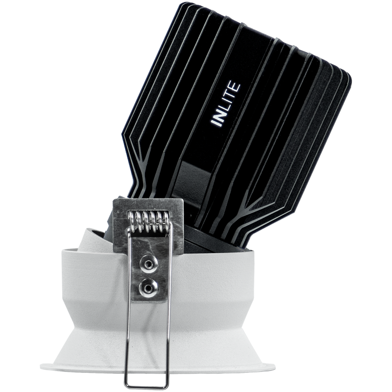 LED Starr Adjustable SUPER HERO XP - Matt White Round