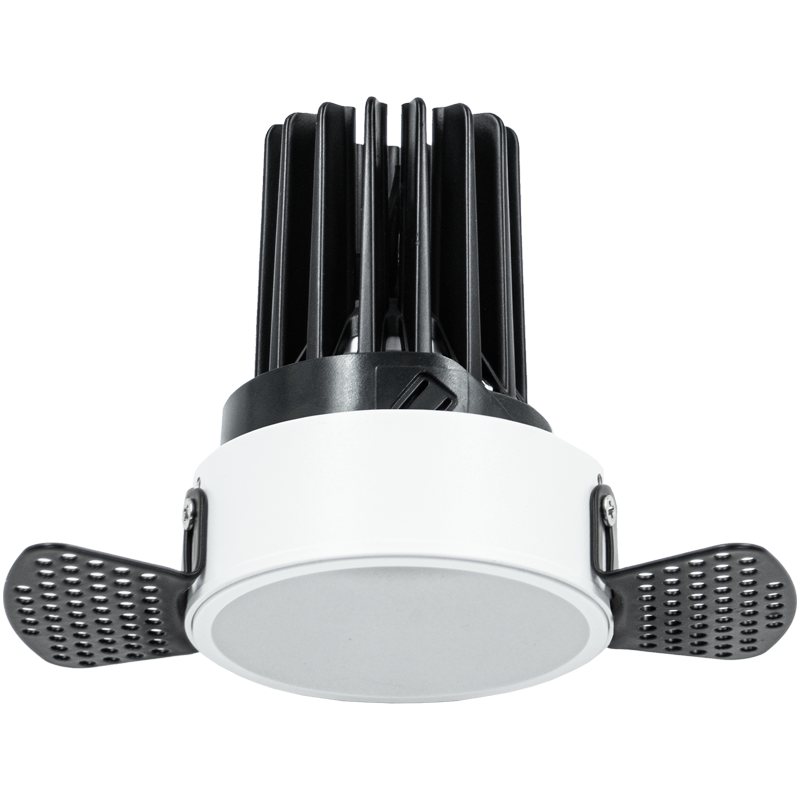 Super Starr Fixed Trimless HERO ECO - Round Trimless Matt White